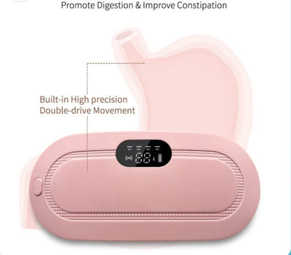Portable Heating Pad for Period Cramp Relief, 4 Vibration Modes, 3 Heat Settings with LED Display