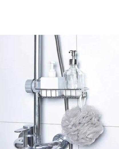 faucet-mounted sink sponge holder / kitchen sink organizer